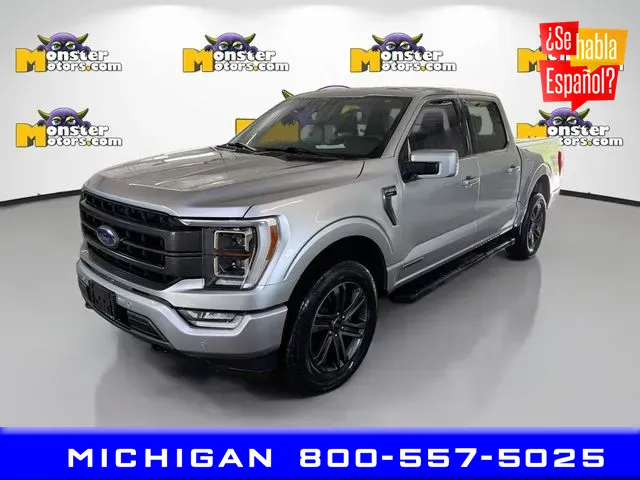 Silver 2022 Ford F-150 Lariat for sale in Michigan Center, MI