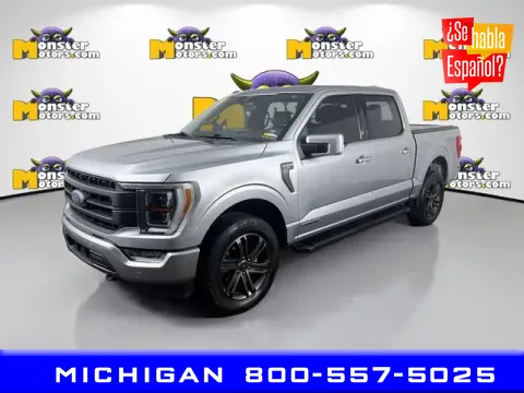 Silver 2022 Ford F-150 Lariat for sale in Michigan Center, MI