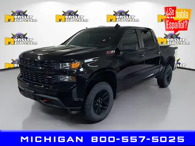 Black 2022 Chevrolet Silverado 1500 LTD Custom Trail Boss for sale in Michigan Center, MI