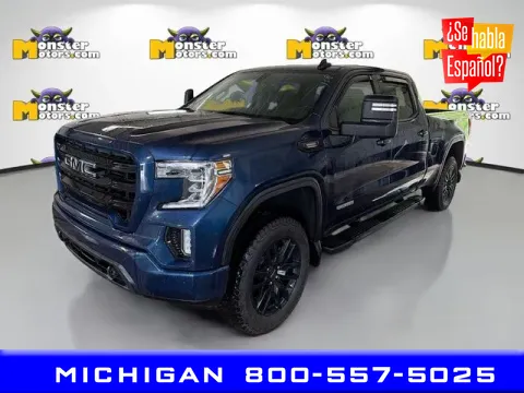 Blue 2021 GMC Sierra 1500 Elevation for sale in Michigan Center, MI
