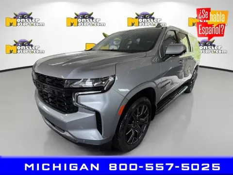 Blue 2024 Chevrolet Suburban LT for sale in Michigan Center, MI