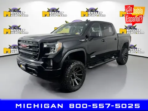 Blue 2021 GMC Sierra 1500 Elevation for sale in Michigan Center, MI
