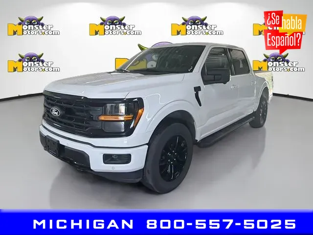 White 2024 Ford F-150 XLT for sale in Michigan Center, MI