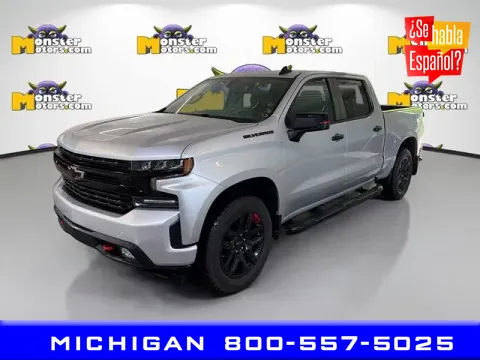 Silver 2021 Chevrolet Silverado 1500 RST for sale in Michigan Center, MI