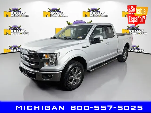 Silver 2015 Ford F-150 XLT for sale in Michigan Center, MI