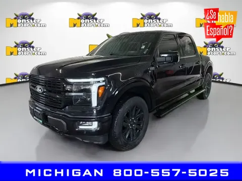 Black 2024 Ford F-150 Platinum for sale in Michigan Center, MI