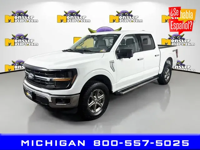 White 2024 Ford F-150 XLT for sale in Michigan Center, MI