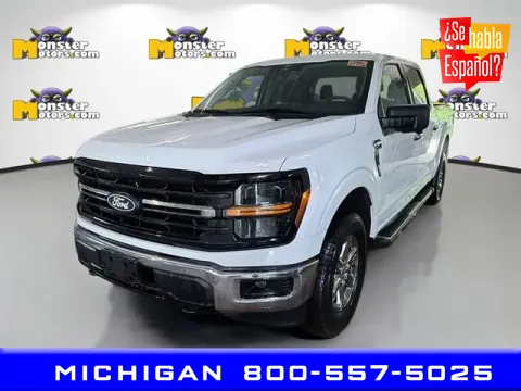 White 2024 Ford F-150 XLT for sale in Michigan Center, MI