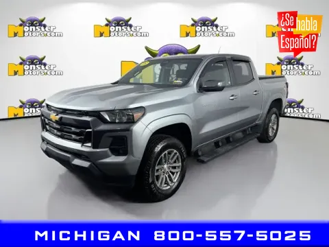 Gray 2023 Chevrolet Colorado LT for sale in Michigan Center, MI