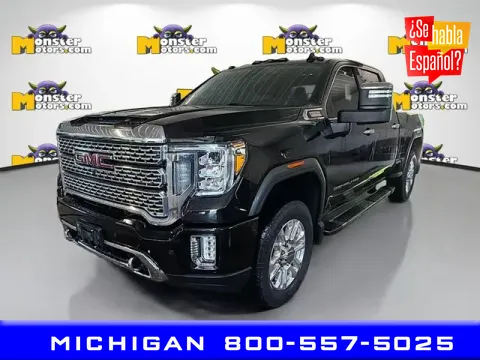 Blue 2020 GMC Sierra 2500HD Denali for sale in Michigan Center, MI