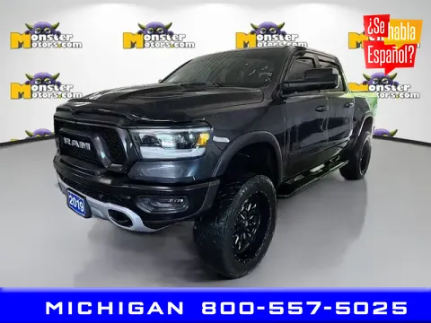 Blue 2019 Ram 1500 Rebel for sale in Michigan Center, MI