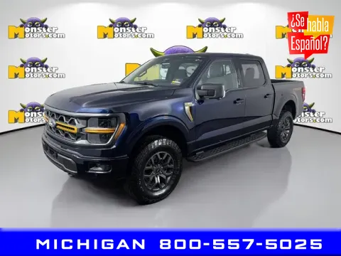 Blue 2024 Ford F-150 Tremor for sale in Michigan Center, MI