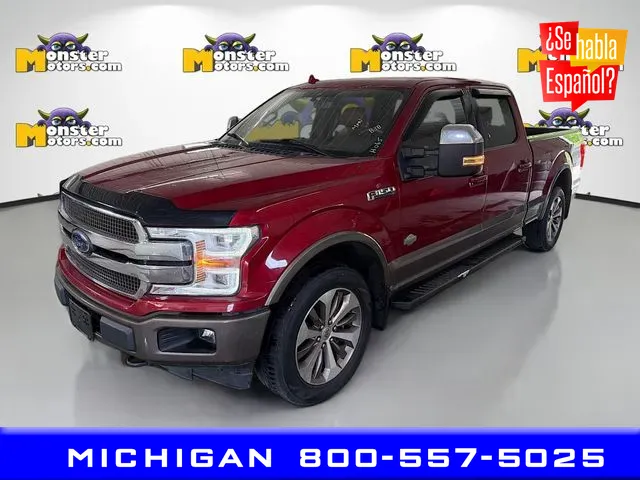 Blue 2019 Ford F-150 King Ranch for sale in Michigan Center, MI