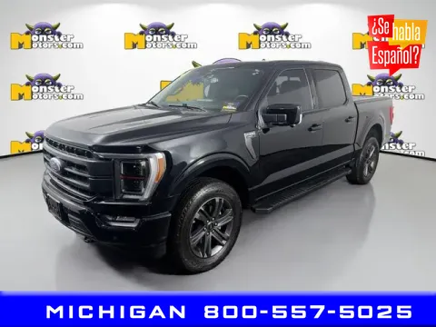 Black 2023 Ford F-150 Lariat for sale in Michigan Center, MI