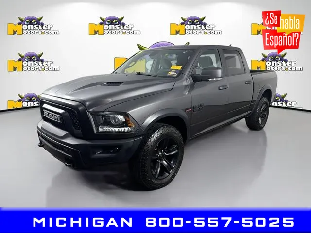 Gray 2021 Ram 1500 Classic Warlock for sale in Michigan Center, MI