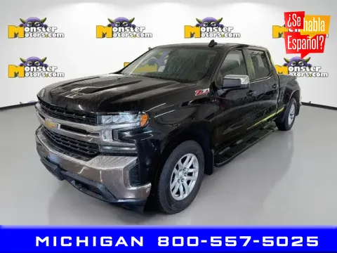 Black 2019 Chevrolet Silverado 1500 LT for sale in Michigan Center, MI