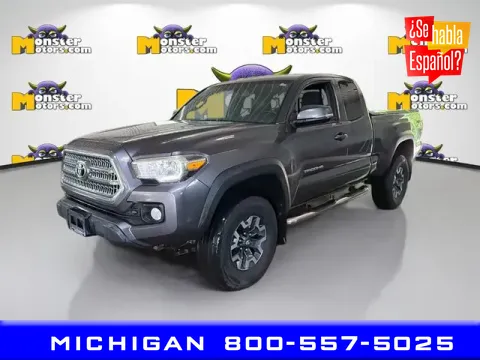 Gray 2017 Toyota Tacoma SR5 for sale in Michigan Center, MI