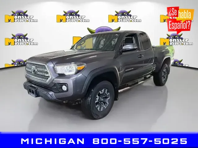 Gray 2017 Toyota Tacoma TRD Off-Road for sale in Michigan Center, MI
