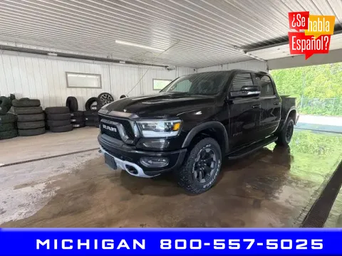 Black 2019 Ram 1500 Rebel for sale in Michigan Center, MI