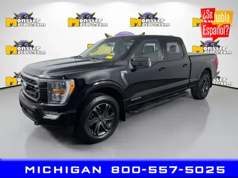 Black 2022 Ford F-150 XLT for sale in Michigan Center, MI