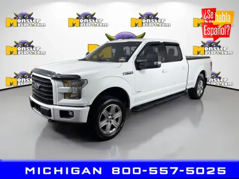 White 2016 Ford F-150 XLT for sale in Michigan Center, MI