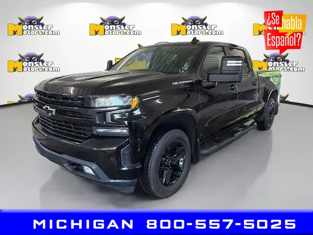 Black 2020 Chevrolet Silverado 1500 RST for sale in Michigan Center, MI