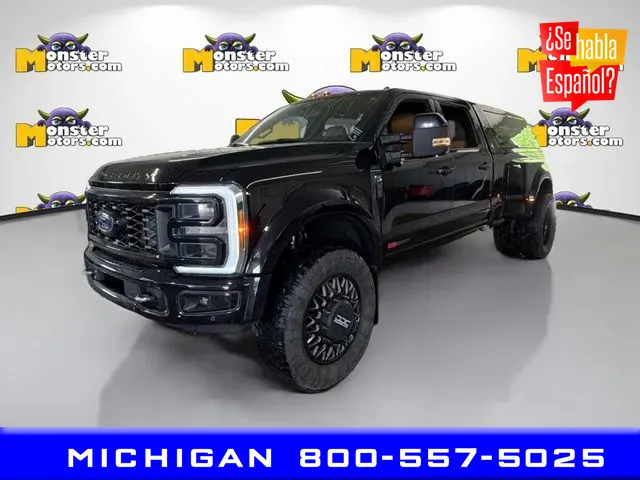 Black 2024 Ford F-450SD Platinum for sale in Michigan Center, MI