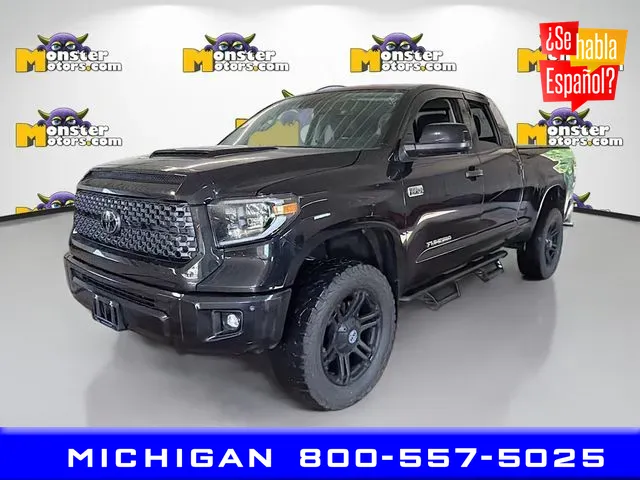 Black 2021 Toyota Tundra SR5 for sale in Michigan Center, MI