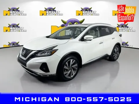 White 2020 Nissan Murano SL for sale in Michigan Center, MI