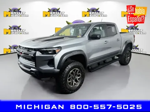 Gray 2024 Chevrolet Colorado ZR2 for sale in Michigan Center, MI