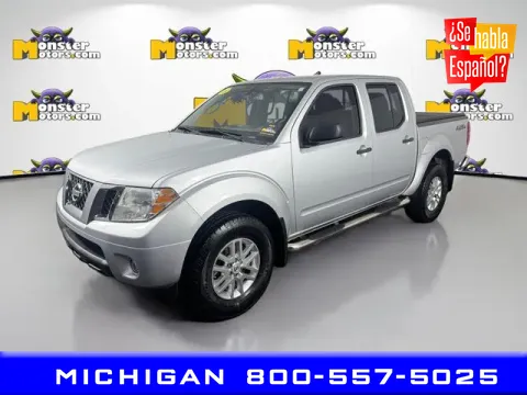 Silver 2015 Nissan Frontier SV for sale in Michigan Center, MI