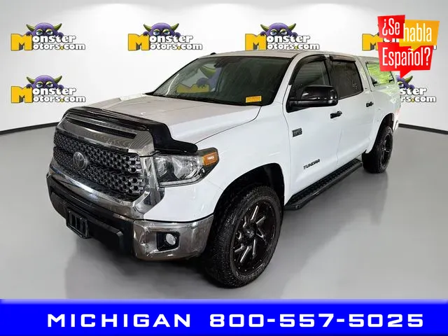 White 2019 Toyota Tundra SR5 for sale in Michigan Center, MI