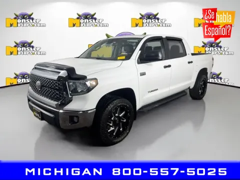 White 2019 Toyota Tundra SR5 for sale in Michigan Center, MI