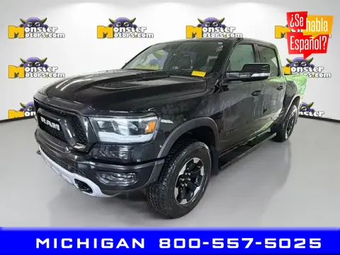 Black 2022 Ram 1500 Rebel for sale in Michigan Center, MI