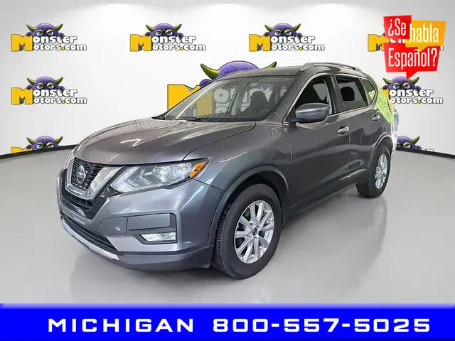Gray 2019 Nissan Rogue SL for sale in Michigan Center, MI