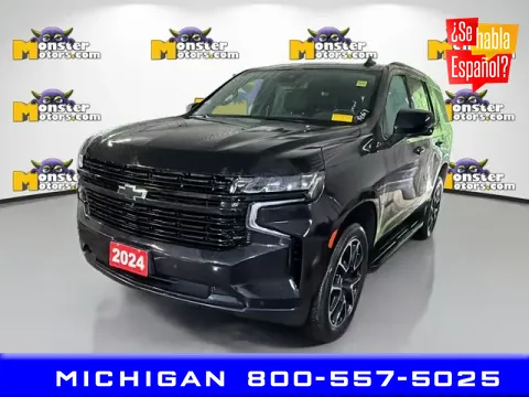 Black 2024 Chevrolet Tahoe RST for sale in Michigan Center, MI