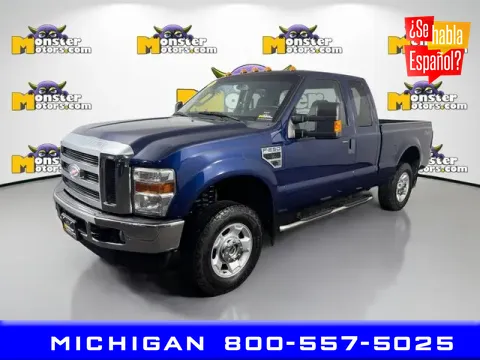 Blue 2010 Ford F-250SD XLT for sale in Michigan Center, MI