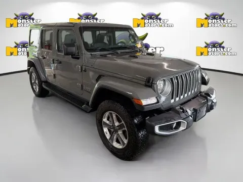 Another view of 2021 Jeep Wrangler Unlimited Sahara for sale in Michigan Center, MI at Monster Motors - Jackson, MI
