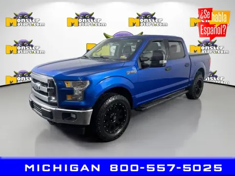 Blue 2017 Ford F-150 XLT for sale in Michigan Center, MI