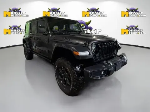 Another view of 2024 Jeep Wrangler Willys for sale in Michigan Center, MI at Monster Motors - Jackson, MI