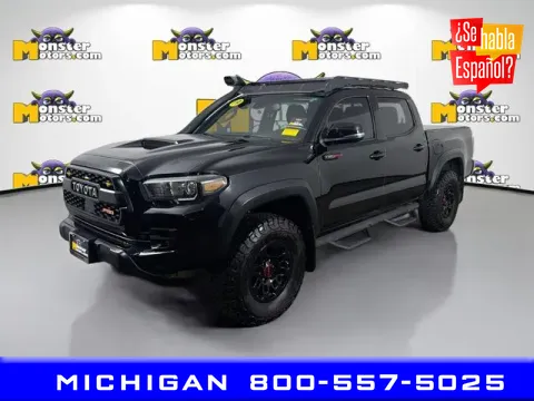 Black 2019 Toyota Tacoma TRD Pro for sale in Michigan Center, MI