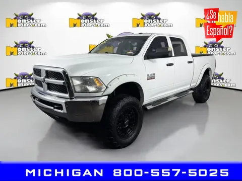 White 2015 Ram 2500 Tradesman for sale in Michigan Center, MI