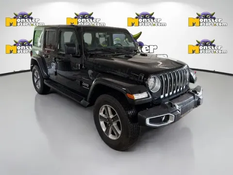 Another view of 2023 Jeep Wrangler Sahara for sale in Michigan Center, MI at Monster Motors - Jackson, MI
