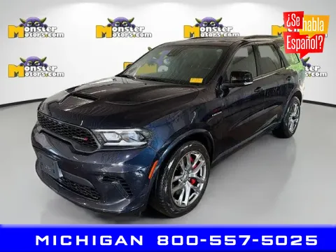 Blue 2024 Dodge Durango R/T Plus for sale in Michigan Center, MI