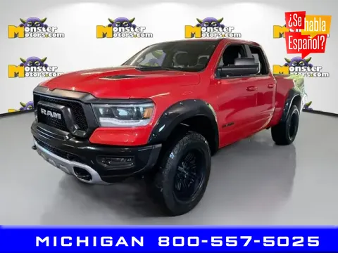 Red 2019 Ram 1500 Rebel for sale in Michigan Center, MI