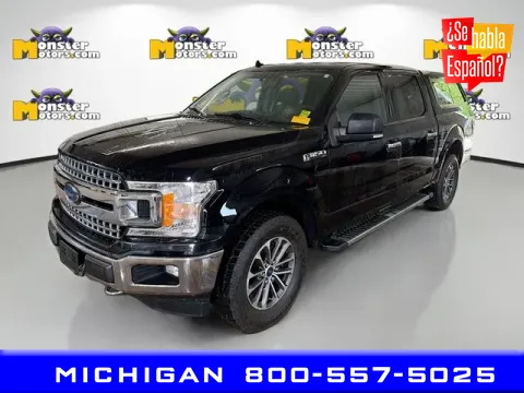 Black 2018 Ford F-150 XLT for sale in Michigan Center, MI