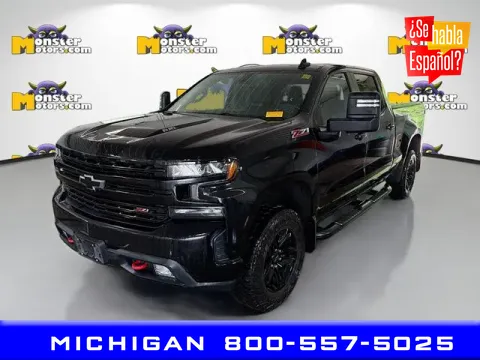 Black 2020 Chevrolet Silverado 1500 LT Trail Boss for sale in Michigan Center, MI