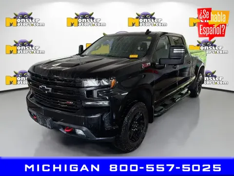 Black 2020 Chevrolet Silverado 1500 LT Trail Boss for sale in Michigan Center, MI