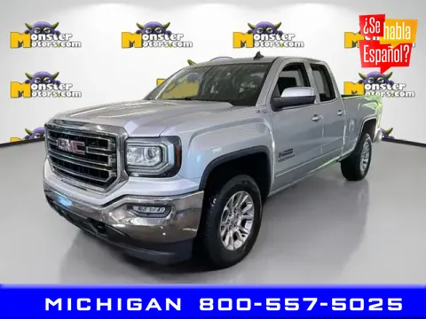 Silver 2017 GMC Sierra 1500 SLE for sale in Michigan Center, MI