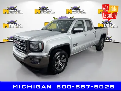 Silver 2017 GMC Sierra 1500 SLE for sale in Michigan Center, MI